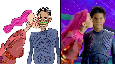avaogirl|sharkboy and lavagirl kiss.